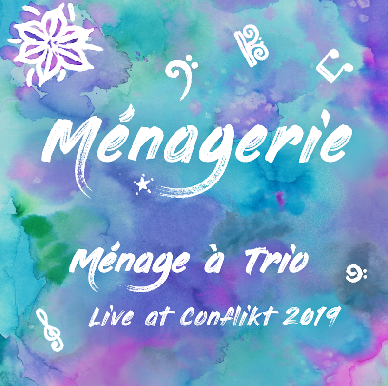 Menagerie Live at Conflikt album front cover